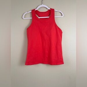 Hurley Vibrant Red Tank Top with Built in Bra Size Medium NWOT